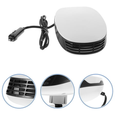 HOOWIFFY Car Heater with Lighter Adapter for Outdoor Use, Portable Motor Heater, 1 Set
