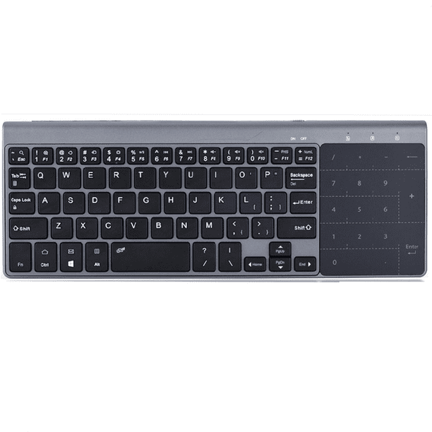 Mini Teclado Inalambrico Portatil con Mouse Pad Pad Numerico