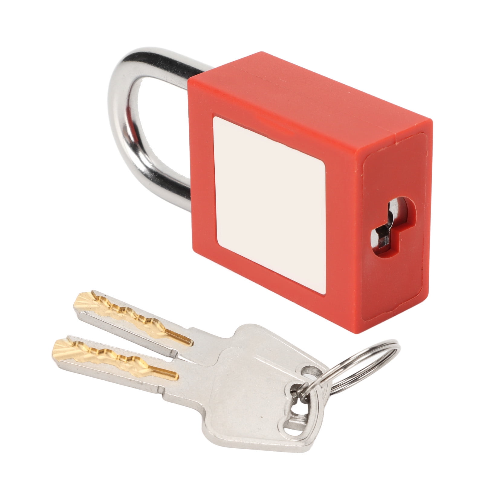 , Brass Heat Resistant 25mm Lockout Tagout Lock Erasable Label For