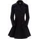 thumbnail image 1 of Gabardina de lana para mujer Chaqueta cruzada de invierno con cinturones… Adepaton CJWUS-2401, 1 of 1