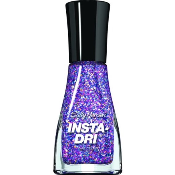 3 Pack Sally Hansen InstaDri Fast Dry Nail Color, [423] Grape