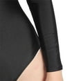 thumbnail image 2 of Trajes de baño de una pieza de mujer Zip Back manga trajes de SG Zulema bodysuits de mujer, 2 of 8