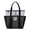 Black-white, variant on 1 Pc Mesh Beach Bag with Zipper Large Beach Tote for Women Beach Bags Waterproof Sandproof Toys Pool Swim Bag Travel Vacation Cruise Essentials, 11.22x7.09x11.02 Inch, Black