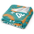 thumbnail image 3 of Custom Miami Blanket Gifts for Men Women Personalized Fans Add Name and Number Throw Blankets, 30" X 40",40" X 50", 50" X 60", 60" X 80", 3 of 6