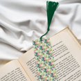 thumbnail image 6 of Kdxio Tropical Flowers Print Metal Tassel Bookmarks,Perfect Gift for Art Lovers and Bookworms Metal Bookmarks for Women, 6 of 8