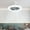 Grey, variant on Dvkptbk Ceiling Fans with Lights, 10.2 inches Enclosed Ceiling Fan, Small Caged Low Profile Flush Mount Ceiling Fan with Light for Bedroom Kitchen - Summer Savings Clearance on Clearance