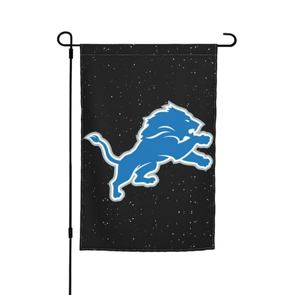 Lion Sport Logo Double Garden Flags 12x18 Inch Suitable For Courtyard Lawn Holiday Home Outdoor Decoration Flag