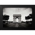 thumbnail image 2 of Berzel, Erin 14x11 Black Modern Framed Museum Art Print Titled - Ave Champs Elysees III, 2 of 5