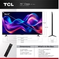thumbnail image 2 of TCL 75" QM51L Series QD-Mini LED 4K QLED UHD HDR Smart Google TV (NEW 2026) - New Halo Control System, Local Dimming Pro, High Brightness Pro, TCL AIPQ Processor, Game Accelerator 144 - 75QM51L, 2 of 23