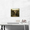 thumbnail image 2 of ARTCANVAS Rural Courtship Canvas Art Print by Daniel Ridgway Knight - Size: 12" x 12" (1.50" Deep), 2 of 9