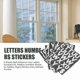 thumbnail image 4 of Kit de NúMeros Letras Vinilo Autoadhesivo 8 Hojas, Adhesivo BuzóN para BuzóN, Letreros, Ventanas, AutomóViles, NúMero DireccióN, 4 of 9