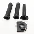 thumbnail image 4 of Sidaley Par ajustable de 22 mm para manillar de motocicleta, kit de empuñaduras de aleación de aluminio, empuñaduras de barra para Motor Cruiser en Accesorios para motos negro Sidaley VI002286-01, 4 of 6