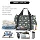 thumbnail image 5 of Balery Gamers Bolsa de Gimnasio para Mujeres, Bolsa de Viaje con Bolsillo Húmedo, Bolsa de Fin de Semana para Mujeres, Bolsa de Viaje Resistente al Agua, 5 of 7
