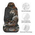thumbnail image 5 of Vsdgher Leopard On Tree Branch Automotive Seat Covers for Cars Trucks and SUVs – Car Seat Covers for Truck Seat Protectors Set of 2, 5 of 7