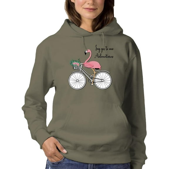 Say Yes To New Adventures Hoodie Women -Image by Shutterstock, Female 3X-Large