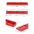 thumbnail image 5 of Accessoires Astronomiques pour Télescopes Musaraigne Queue d'Aronde Large/étroite Miroir Miroir Miroir Primaire Plaque Rouge(A), 5 of 5