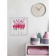 thumbnail image 5 of Marmont Hill Stand Straight Flamingos Framed Wall Art, 5 of 6