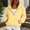 Yellow, variant on NominalSnug Womens Hoodies Half Zip up Casual Fleece Lined Top Long Sleeve Hooded Sweatshirts Fall Clothes 2026