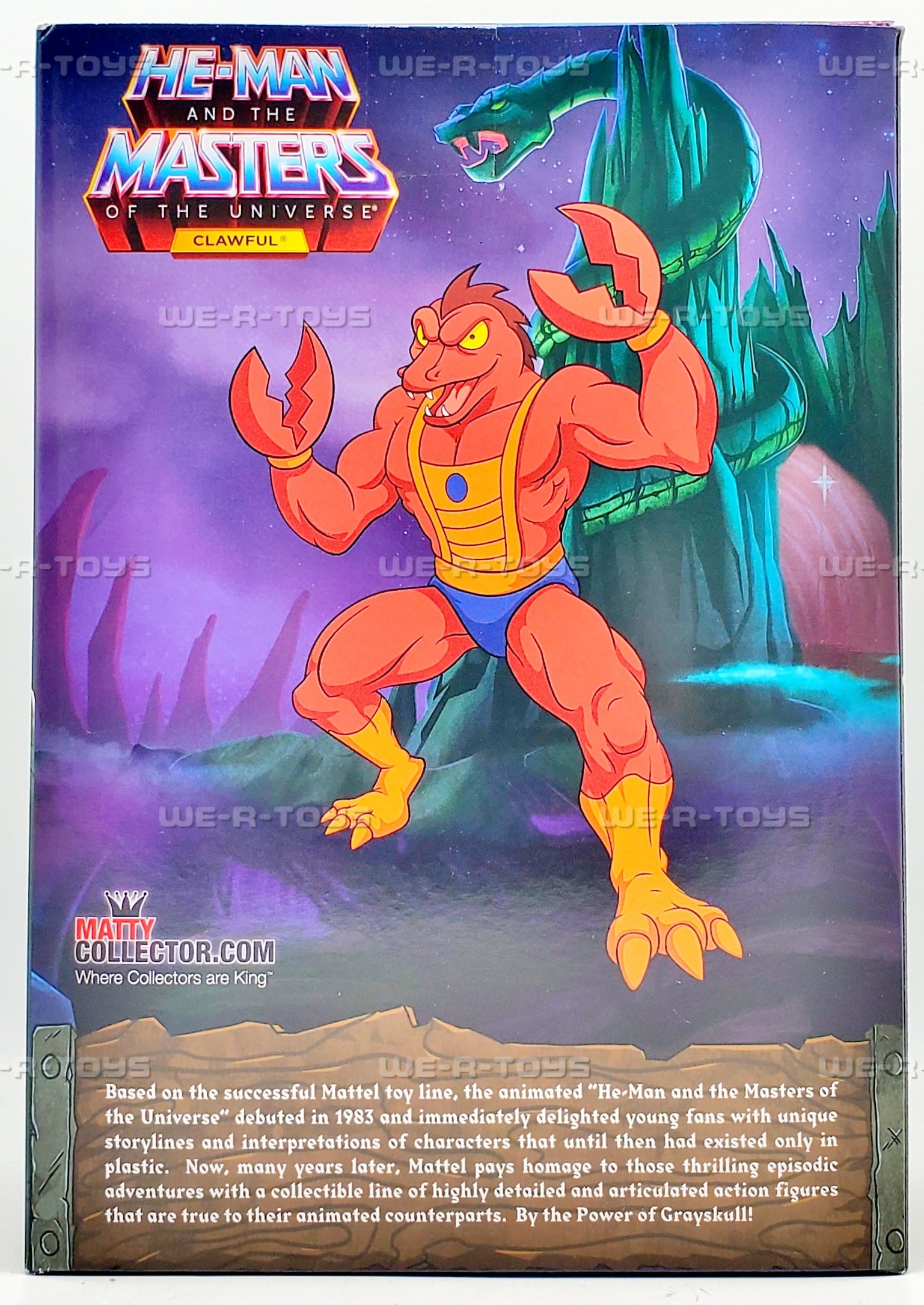 He-Man and the Masters of the Universe Clawful Action Figure 2016 Mattel DKC36