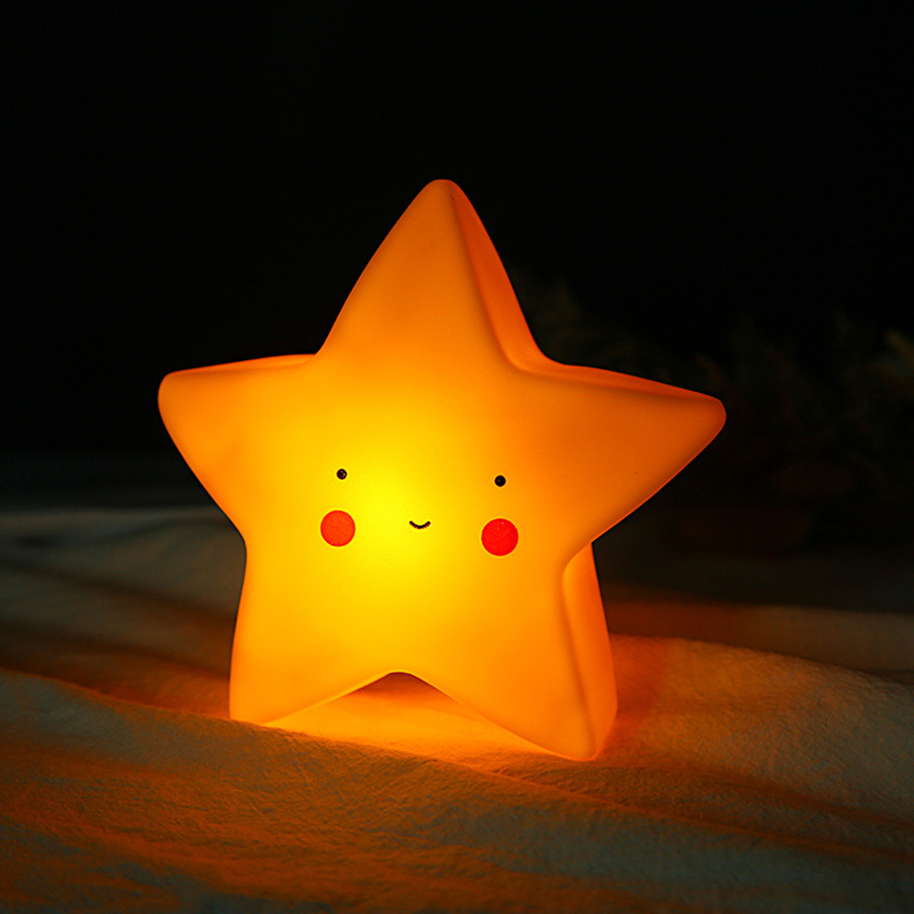 Lovely Night Lamp Table Star Light Baby Nursery Lamp Children Bedside