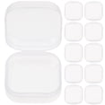 thumbnail image 1 of Cajas de tapones para el tapón de 40 piezas Cajas de tapón para la oreja con tapa pequeñas cajas de embalaje transparentes, 1 of 6