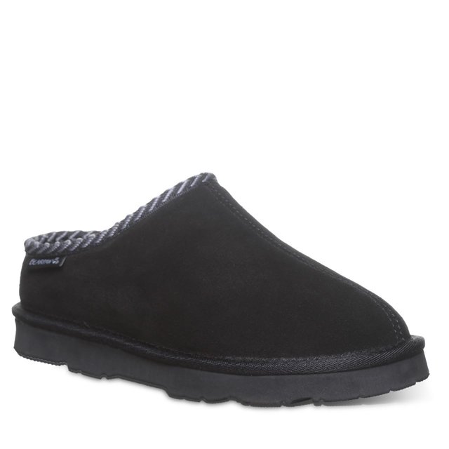 Zapatillas BEARPAW Tabitha para mujer, color negro, talla 5, cómodas