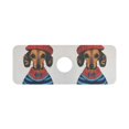 thumbnail image 7 of Yayeee Faucet Mat for Kitchen Sink 14.7" Diatomite Long Splash Guard Pad, Cute Dog Artist, 7 of 7