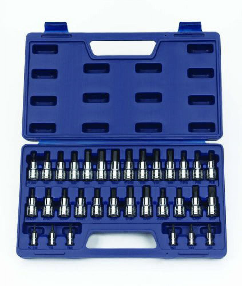Williams 3/8" - 1/4" Drive Metric/SAE Socket Bit Set (32-Piece)