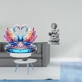 thumbnail image 2 of Centro De Mesa De Cisne Acrílico Y Figura De Guan Yin, Escultura De Buda Femenino Feng Shui Para Estantería De Oficina Y Decoración De Mesa De Pasillo Interior., 2 of 8