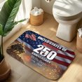 thumbnail image 6 of USA 250th Anniversary Bathroom Mat, America 1776-2026 Independence Day Patriotic Decorative Rug, 250 Years Birthday Nonslip Washable Absorbent Mat for Bathroom, Kitchen, Living Room,Terrace, 6 of 7