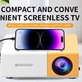 thumbnail image 3 of Miniproyector Portátil con Resolución Full HD 1080P. Incluye Control Remoto y Alimentación por USB. Ideal para Smartphones., 3 of 6