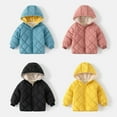 thumbnail image 4 of 1-7T Girls Boys Jacket Toddler Kids Winter Warm Coats Hooded Padded Outwear, 4 of 4