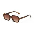 thumbnail image 1 of Jusqu'à 10 $ Lunettes Brun Femmes Hommes Unisexe Mode Rétro Street Shot Lunettes Monture PC Lunettes de Soleil, 1 of 4
