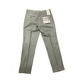 thumbnail image 2 of Haggar Men's Dark Grey Premium Straight Fit Flex Waistband Flat Front Pant 32X30, 2 of 2