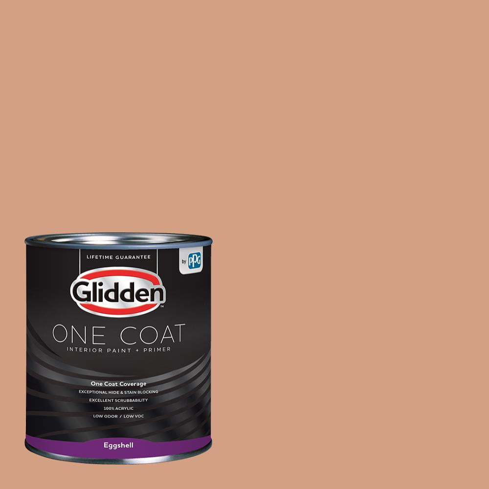 Glidden One Coat Interior Paint and Primer, Orange Maple / Orange, 1