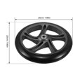 thumbnail image 2 of HONMEET 2Pcs Universal PU Replacement Wheels for Wheelchairs and Walkers with Quiet Smooth Rolling, 2 of 7
