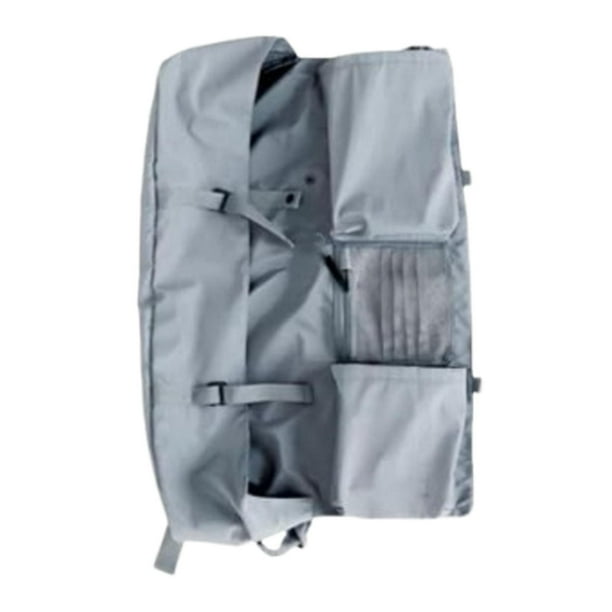 Bolsa para esterilla de yoga, bandolera, bolsa deportiva para gimnasio para mujer, moderna y portátil con Gris