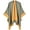 A-greenyellow, variant on Women Shawl Wrap Cardigan Poncho Cape Open Front Long Sweater Coat Winter Wool Solid Blanket