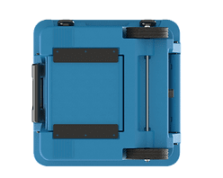 Happi Cooler Oasis , Game Table & Ice Chest , Portable & Durable, Perfect for Camping & Tailgating (Blue)