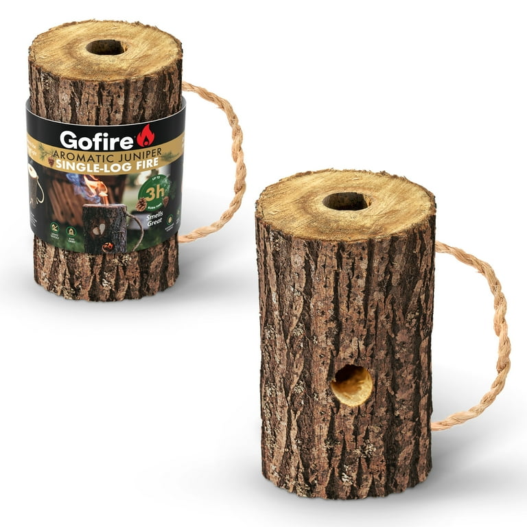 GoFire Single Fire Log, Easy-to-Light, Self-Contained for GoFire Single Fire Log, Easy-to-Light, Self-Contained for