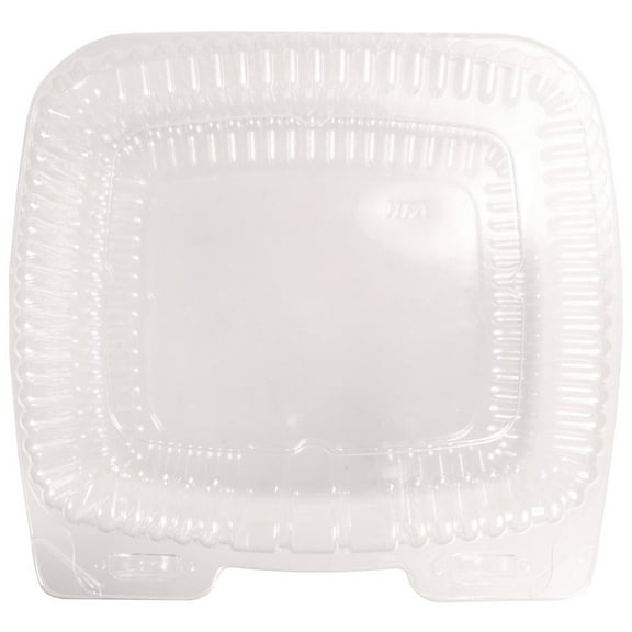 Handi-Lock Single Compartment Food Container 46 oz 8 x 3 x 8.87 Clear Plastic 250/Carton HFA6091S250
