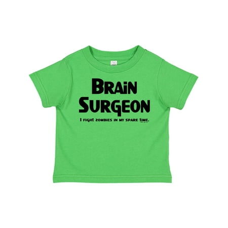 

Inktastic Brain Surgeon Zombie Fighter Gift Toddler Boy or Toddler Girl T-Shirt