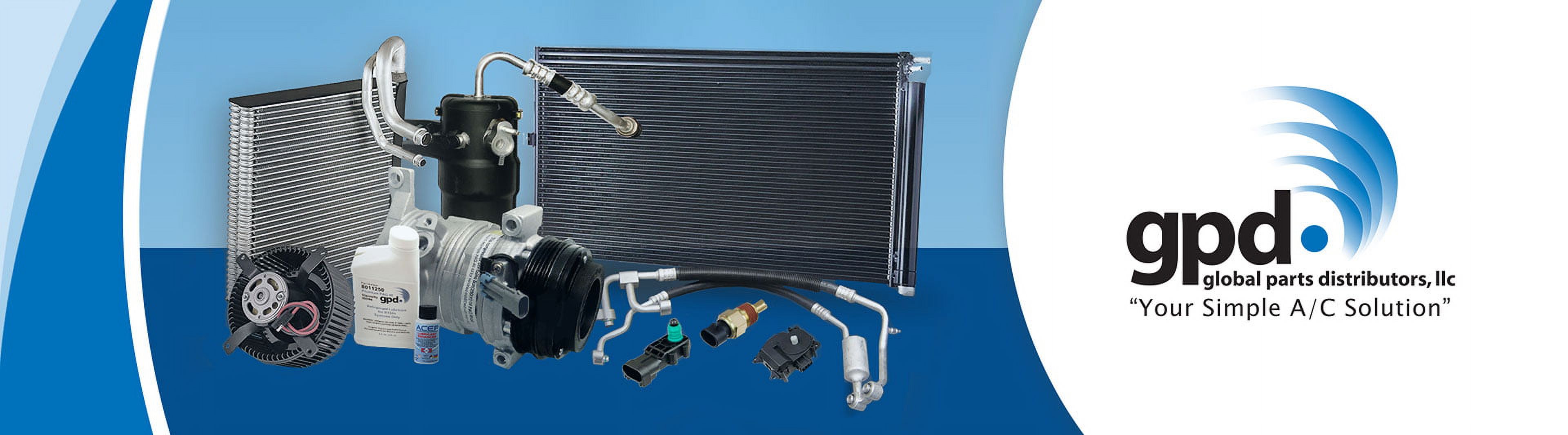 Global Parts Distributors 2585C Radiator Fits select: 2003-2006 KIA SORENTO