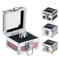thumbnail image 3 of Professional Manicure Drill Bit Stand Display Case Compact Metal Storage Container With 25 Holes Nail Bits Organized, 3 of 8