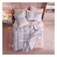 thumbnail image 3 of Set Edredón Matrimonial + Funda De Almohada + Sábanas 7 Pzas Real Textil Lavanda - Palo de Rosa, 3 of 8