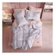 thumbnail image 3 of Set Edredón Queen Size + Funda De Almohada + Sábanas 7 Pzas Real Textil Lavanda - Palo de Rosa, 3 of 8
