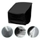 thumbnail image 5 of 1 funda protectora para silla, antipolvo y lluvia para muebles de jardín (negra), 5 of 6