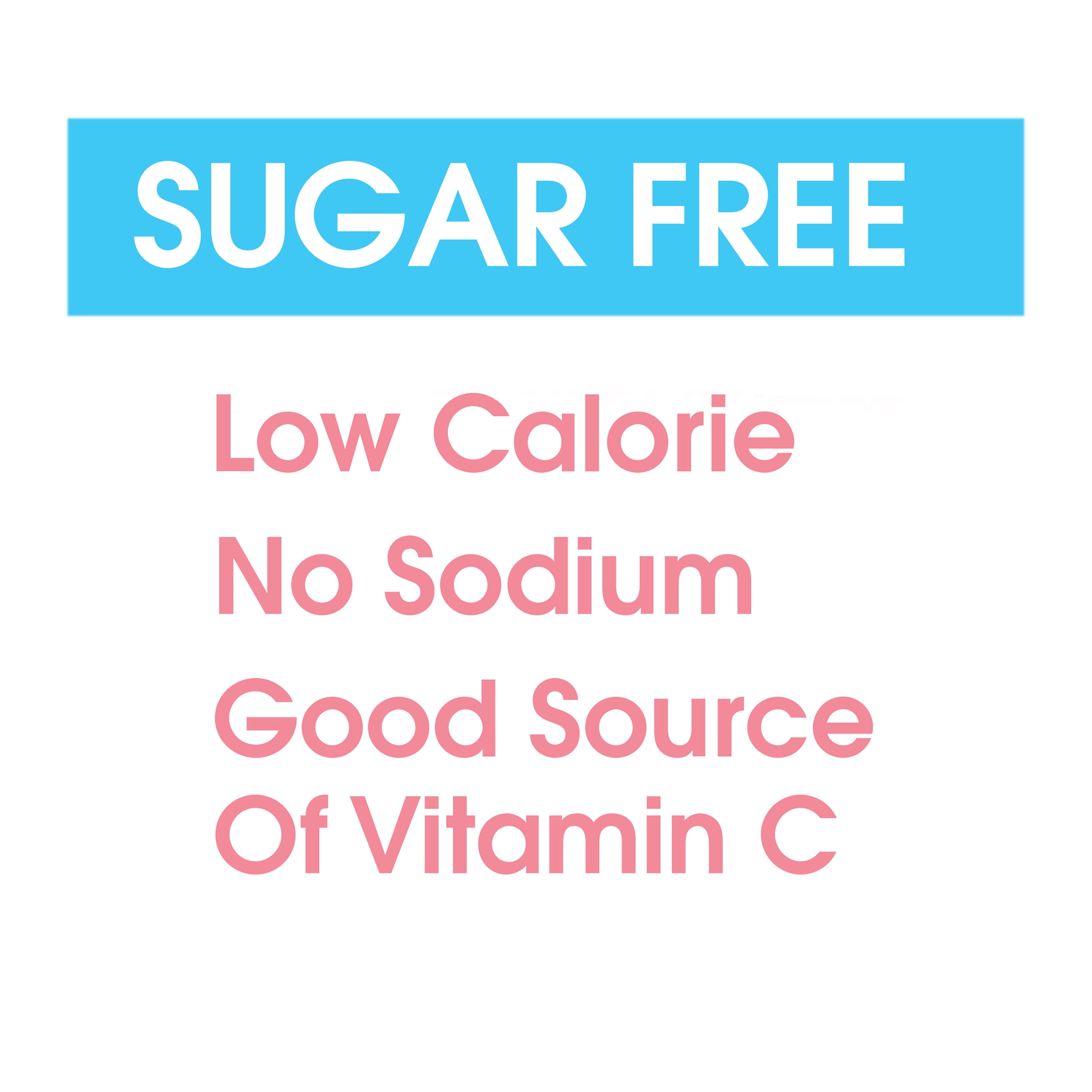 (12 pack) Great Value Sugar-Free Pink Lemonade Drink Mix, 0.14 oz, 10 Count