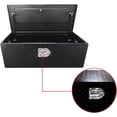 thumbnail image 3 of OTTULUR 30-Inch Black Aluminum Tool Box with G-Type Auto Lock and Seal, Anti-Slip Design, 3 of 7