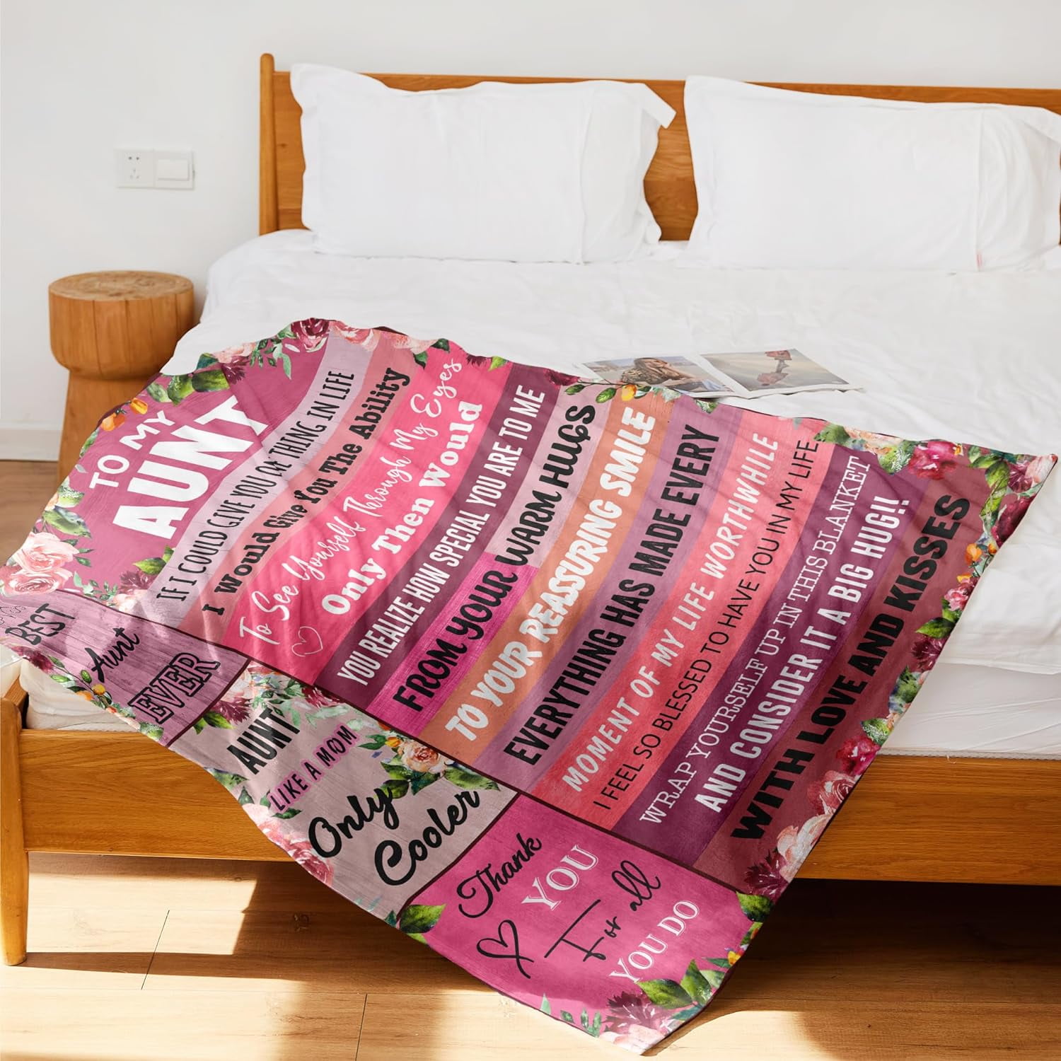 Aunt Gifts, Gifts for Aunt, Best Aunt Ever Gifts, Aunt Gifts from Niece Nephew, Auntie Gift Ideas, Aunt Christmas Birthday Gift, Great Aunt Gifts, Best Aunt Ever Gifts Blanket
